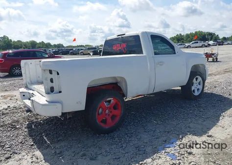 2008 Chevrolet Silverado 1500 Work Truck из США, поврежденный, VIN 1GCEC14X58Z187804